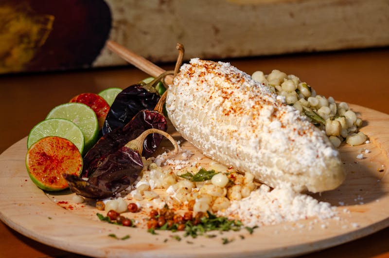 Elote Street Corn side dish